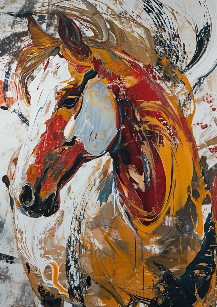 Horse painting